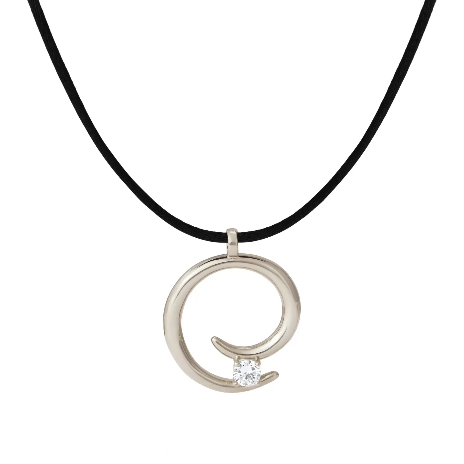 New Charmeur Rope Necklace (Silver) Necklaces