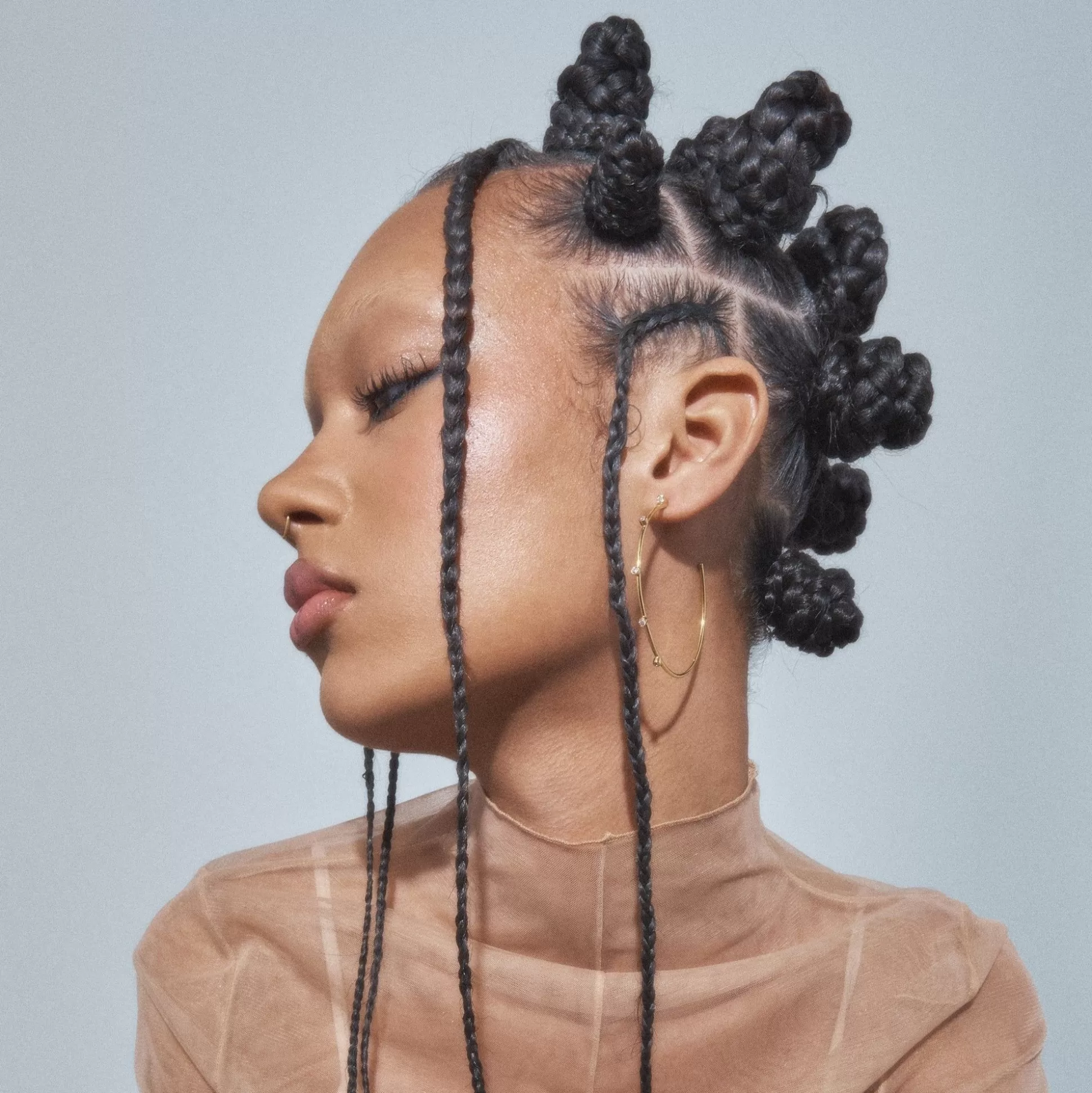 Store Razzle Dazzle Hoop Earrings Earrings