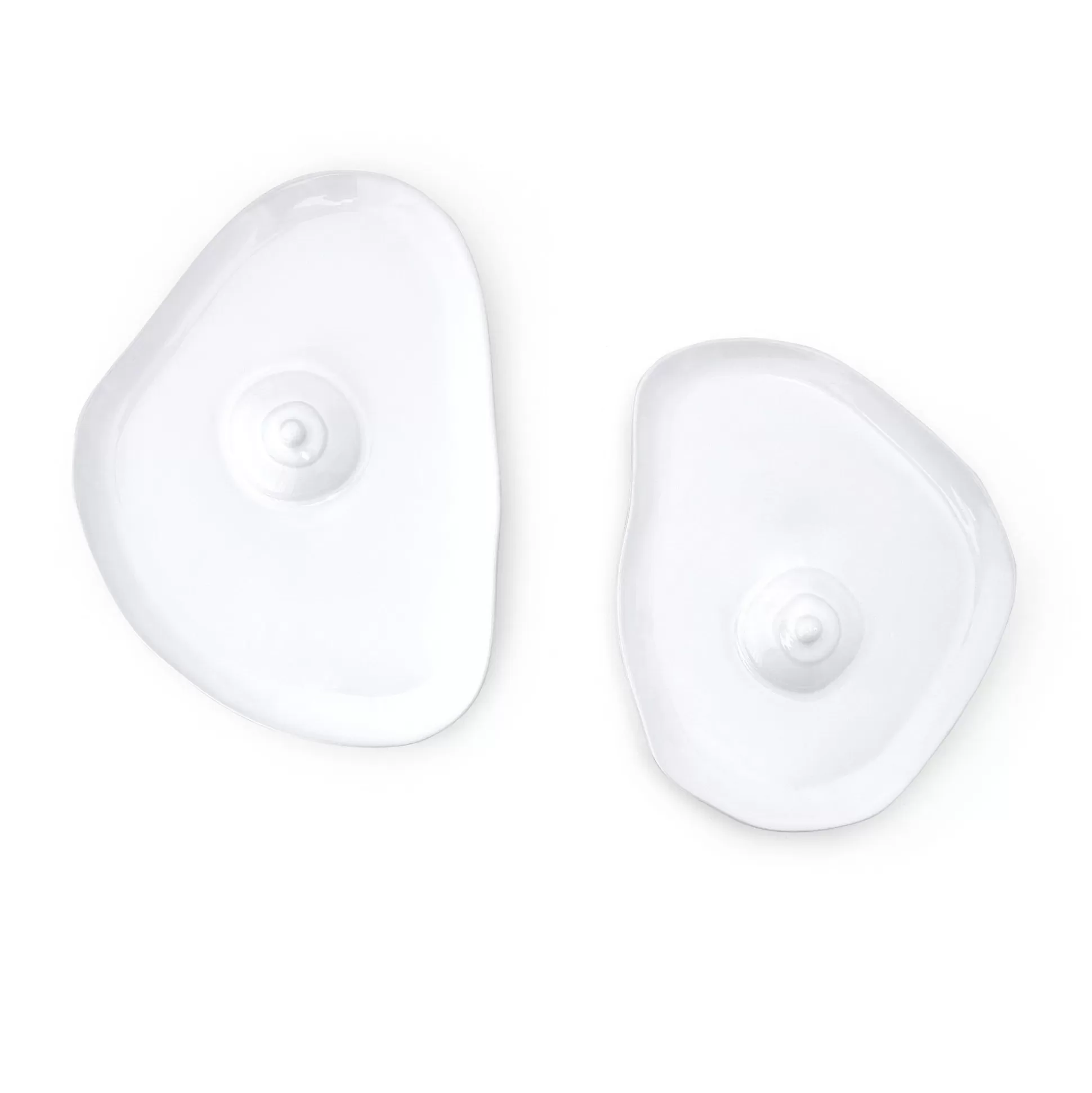 Clearance Tatas Plates (High-Shine White) Home