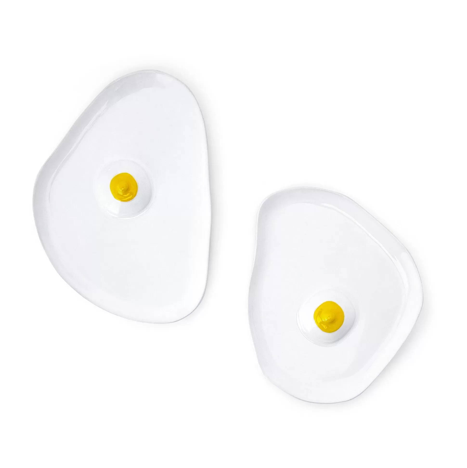 Flash Sale Tatas Plates (High-Shine White, Yellow) Home