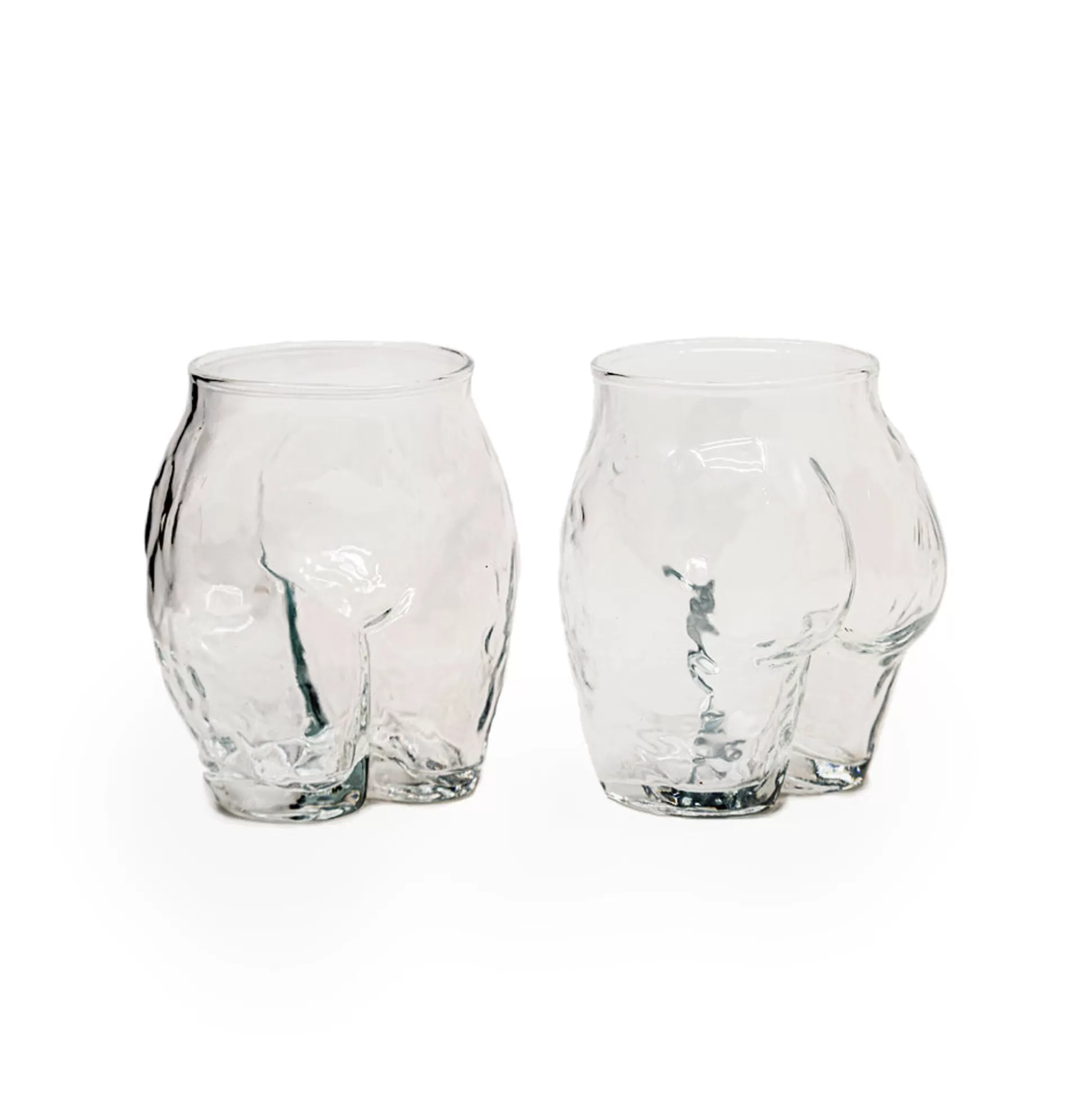 Flash Sale The Popotin Gl(Ass) Clear-Set Of Two Home